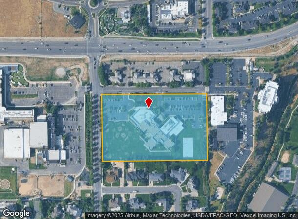  1350 E 750 N, Orem, UT Parcel Map
