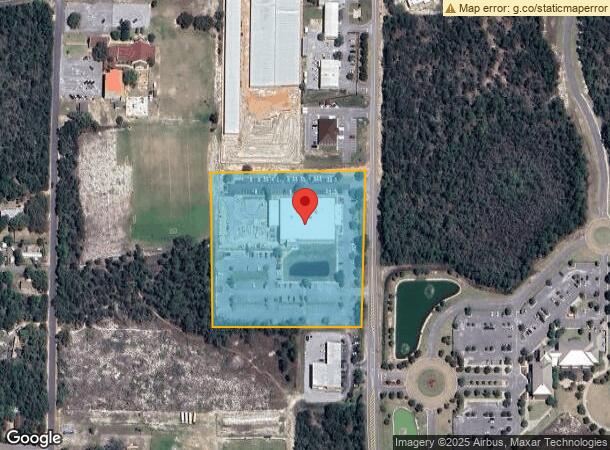  1613 Nantahala Beach Rd, Gulf Breeze, FL Parcel Map