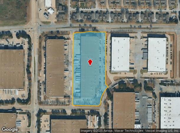  3751 New York Ave, Arlington, TX Parcel Map