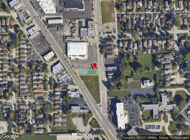  7338 N Waukegan Rd, Niles, IL Parcel Map