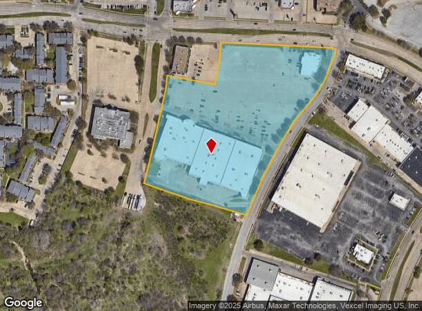  4941 Overton Ridge Blvd, Fort Worth, TX Parcel Map