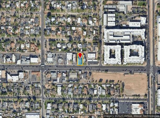  116 W Mcdowell Rd, Phoenix, AZ Parcel Map