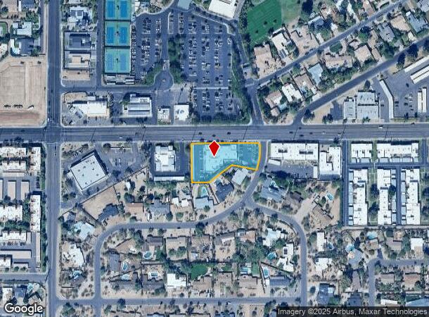  5701 E Thomas Rd, Scottsdale, AZ Parcel Map