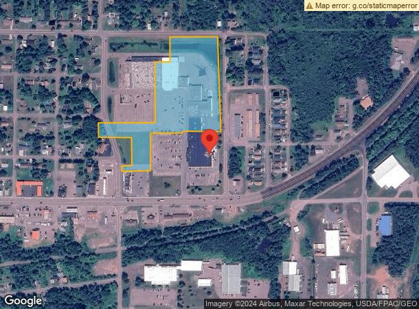  1400 E Cloverland Dr, Ironwood, MI Parcel Map