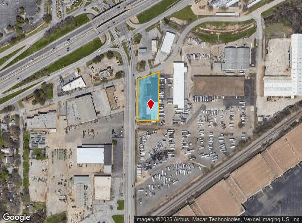 760 N Beach St, Fort Worth, TX Parcel Map