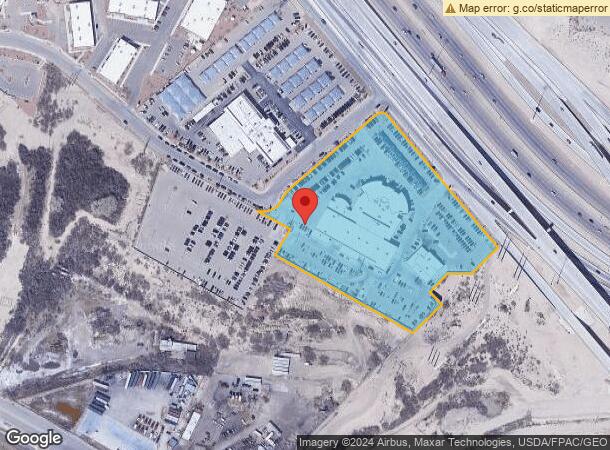  950 Crockett St, El Paso, TX Parcel Map