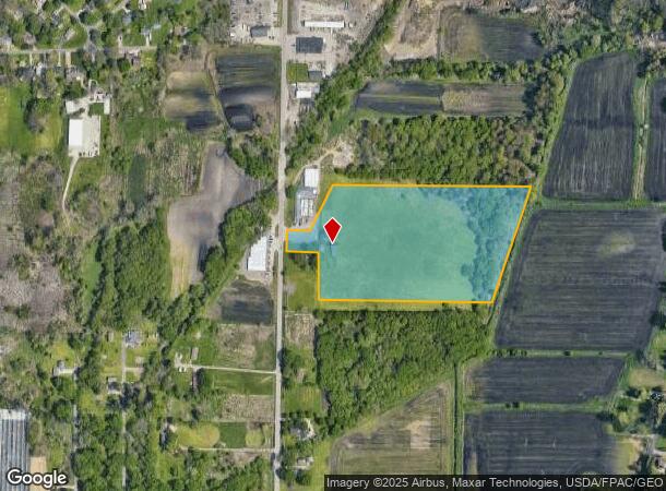  1423 Collier Rd, Akron, OH Parcel Map