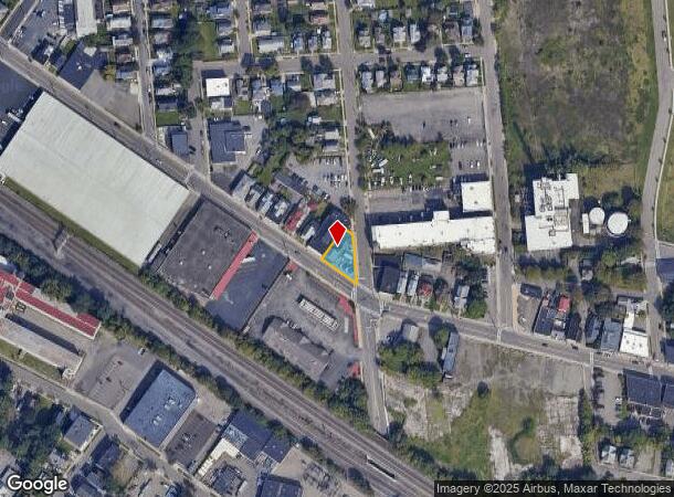 222 Clinton St, Binghamton, NY Parcel Map