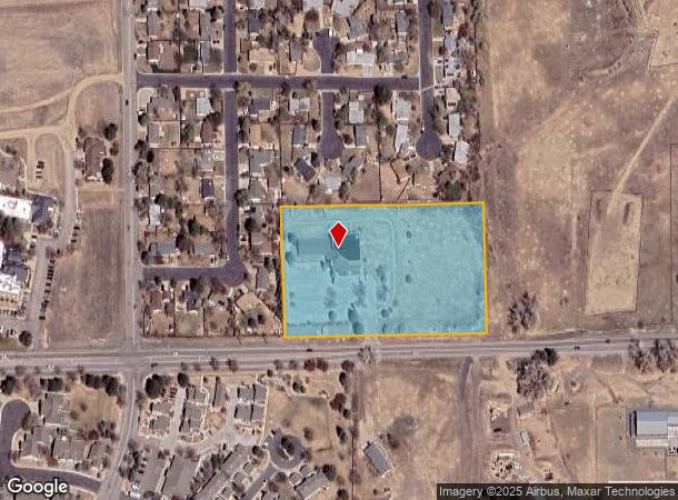  320 W Trilby Rd, Fort Collins, CO Parcel Map