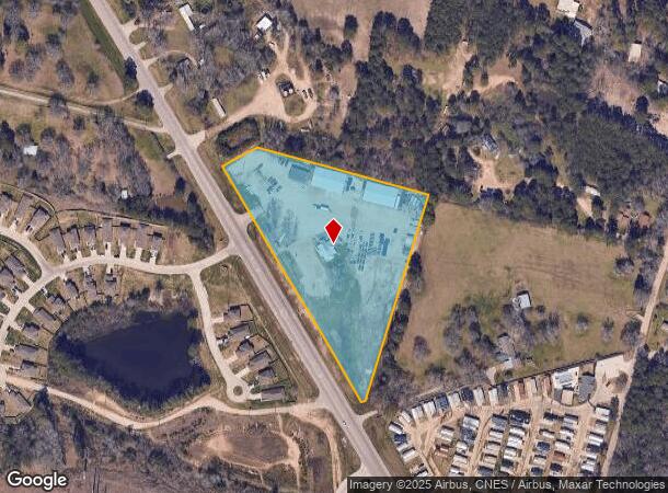 13802 N Highway 75, Willis, TX Parcel Map