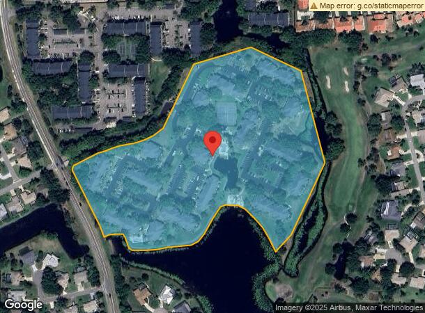  201 Plantation Club Dr, Melbourne, FL Parcel Map