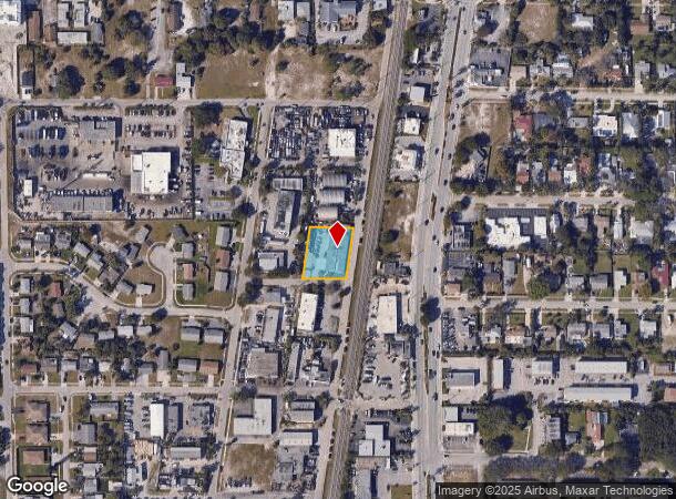 421 Ne 7Th Ave, Boynton Beach, FL Parcel Map