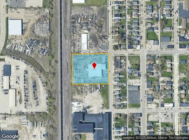  2108 Clark St, Racine, WI Parcel Map