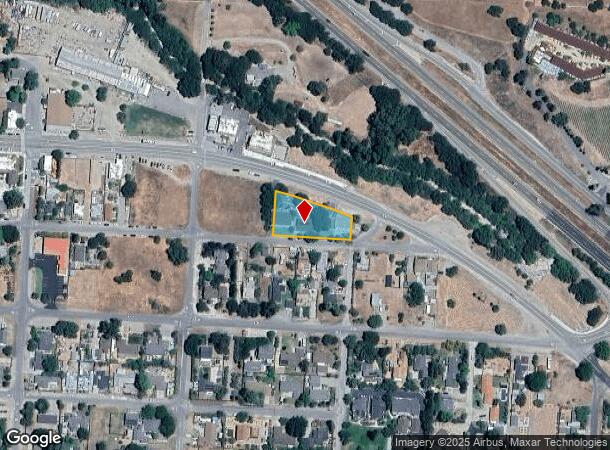  660 Bell St, Los Alamos, CA Parcel Map