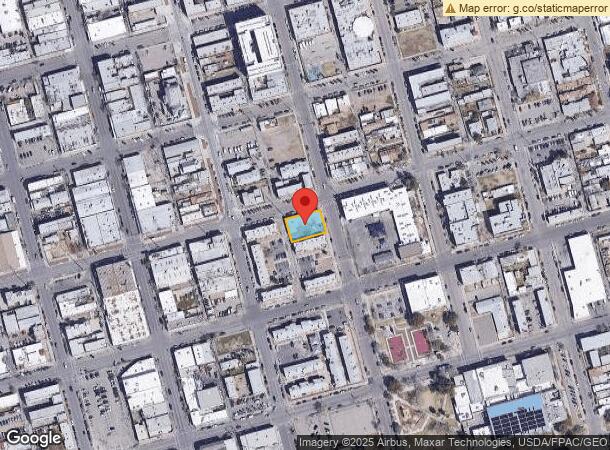  701 S Campbell St, El Paso, TX Parcel Map