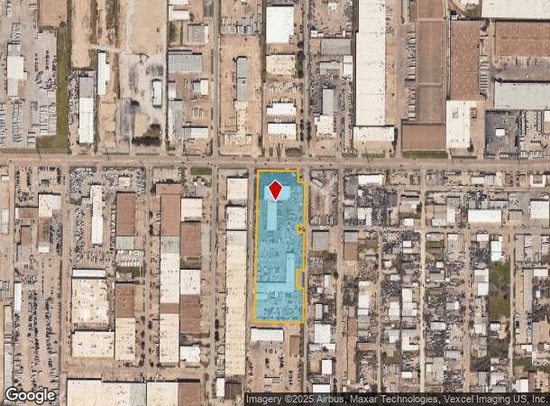 3722 Irving Blvd, Dallas, TX Parcel Map