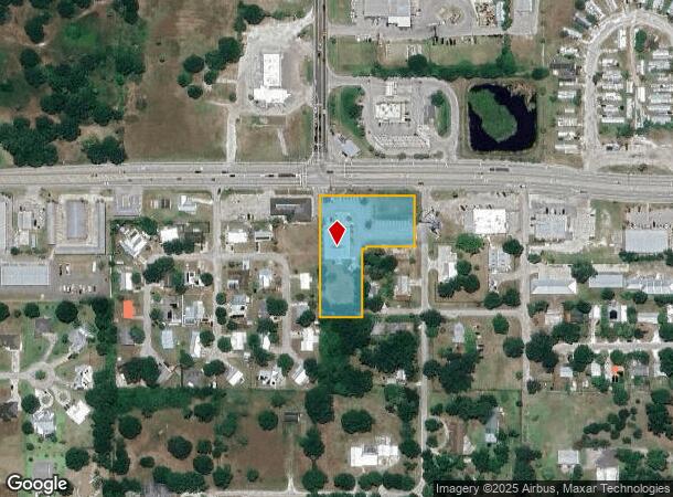  1984 W Highway 70 W, Okeechobee, FL Parcel Map