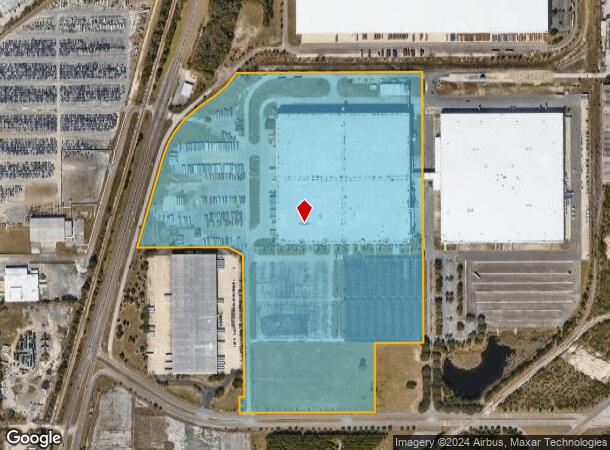  1 Imeson Park Blvd, Jacksonville, FL Parcel Map