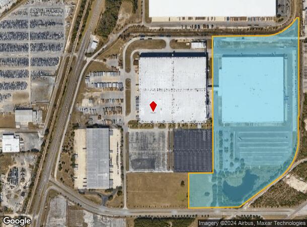  1 Imeson Park Blvd, Jacksonville, FL Parcel Map