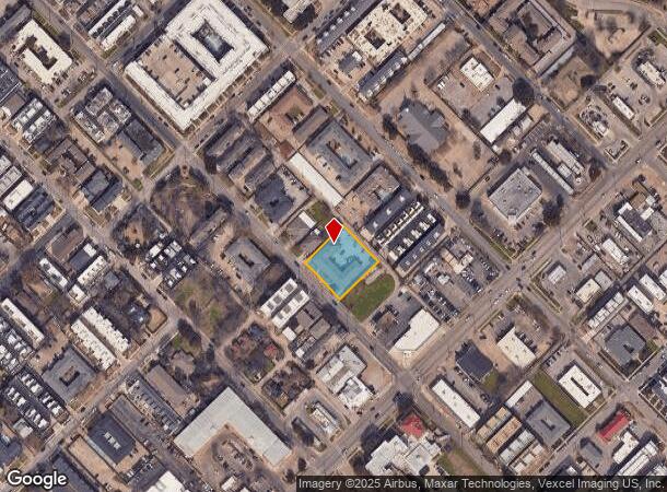  1728 N Fitzhugh Ave, Dallas, TX Parcel Map