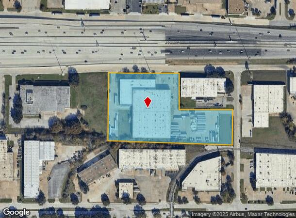  3200 Avenue F, Arlington, TX Parcel Map