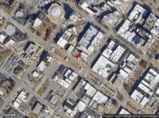  617 Poplar St, Macon, GA Parcel Map