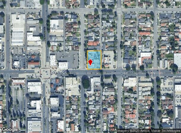  15742 California Ave, Paramount, CA Parcel Map