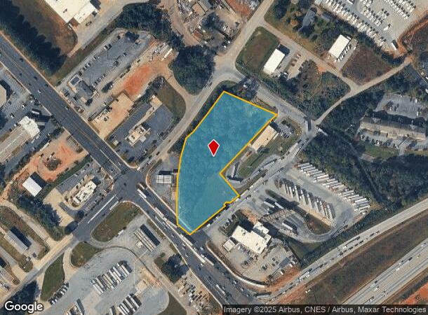 Frontage Rd, Duncan, SC Parcel Map