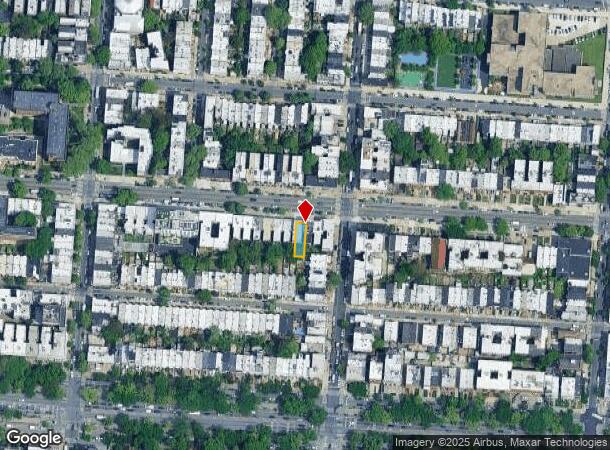  1166 Saint Johns Pl, Brooklyn, NY Parcel Map