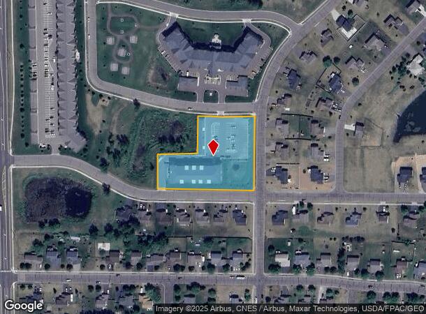  1955 10Th Ave Se, Cambridge, MN Parcel Map