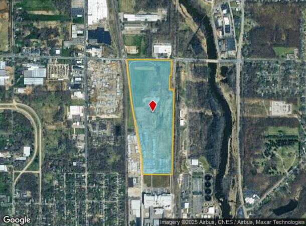 2016 N Pitcher St, Kalamazoo, MI Parcel Map