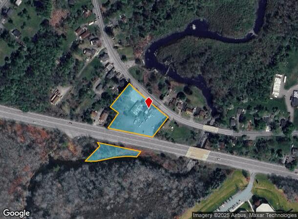 593 Main St, Tobyhanna, PA Parcel Map