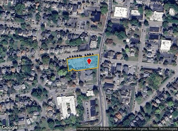 1505 Franklin Rd Sw, Roanoke, VA Parcel Map