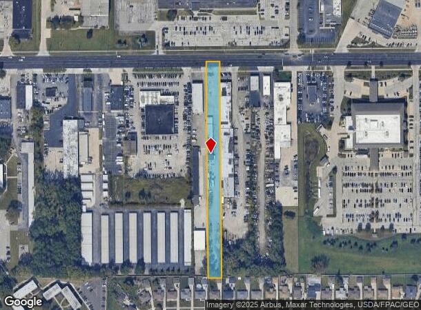 9119 Brookpark Rd, Cleveland, OH Parcel Map