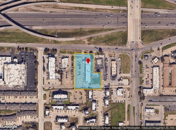  4210 W Airport Fwy, Irving, TX Parcel Map
