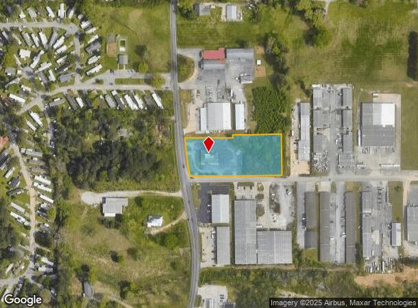2020 Mack Smith Rd, Rossville, GA Parcel Map