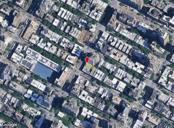  1462 2Nd Ave, New York, NY Parcel Map