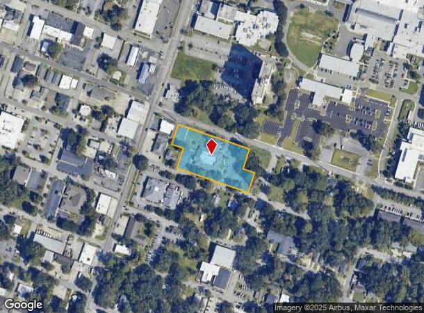  1107 E 66Th St, Savannah, GA Parcel Map