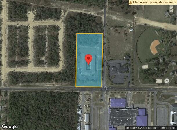  718 Walton Rd, Defuniak Springs, FL Parcel Map