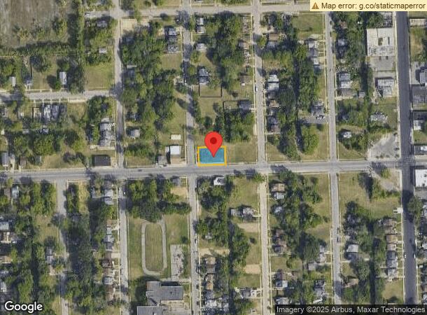  12932 Schoolcraft St, Detroit, MI Parcel Map