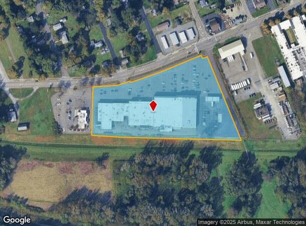 1600 Cedar St, Elmira, NY Parcel Map