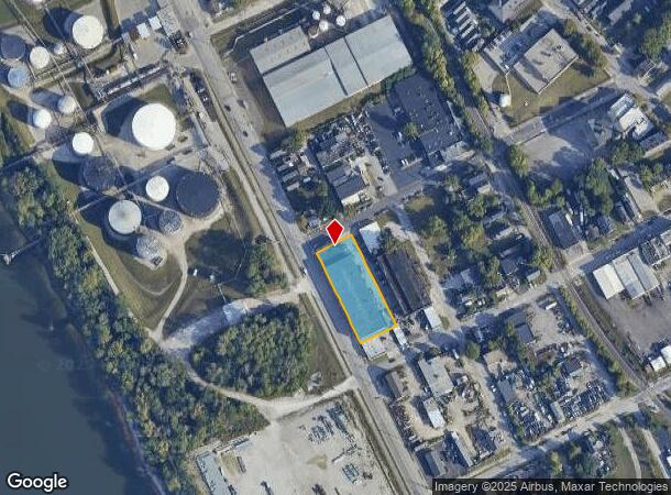  3900 Kellogg Ave, Cincinnati, OH Parcel Map