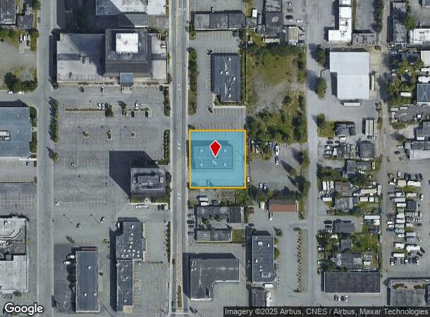  2605 Denali St, Anchorage, AK Parcel Map