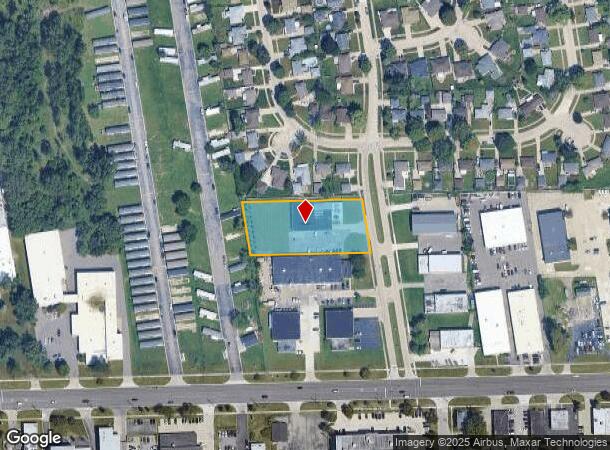 25175 Thomas Dr, Warren, MI Parcel Map