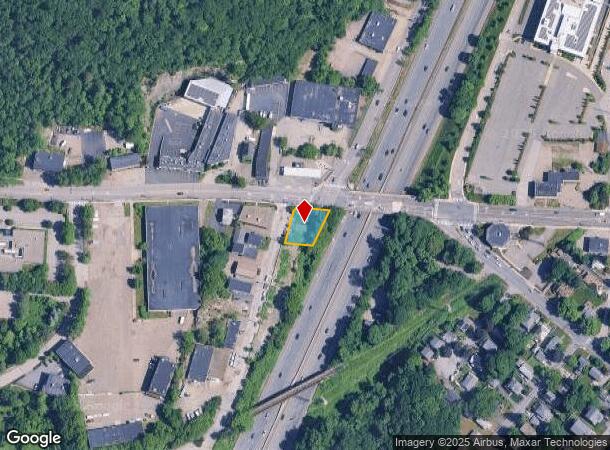  1334 Main St, Waltham, MA Parcel Map