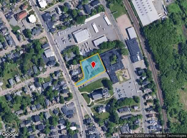 629 N Main St, Brockton, MA Parcel Map