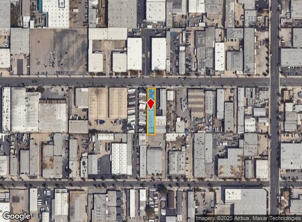 1606 W 132Nd St, Gardena, CA Parcel Map