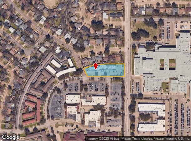  1125 Coker St, Irving, TX Parcel Map