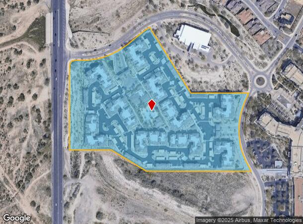  7215 E Silverstone Dr, Scottsdale, AZ Parcel Map