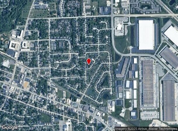 2563 N State Road 267, Brownsburg, IN Parcel Map